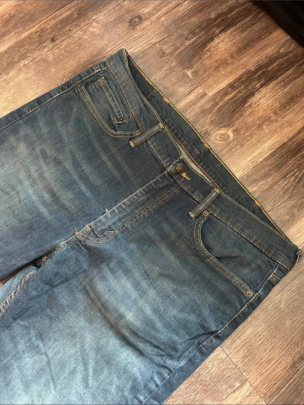 Levi's Men's Slim Straight Jeans - Blue Denim
